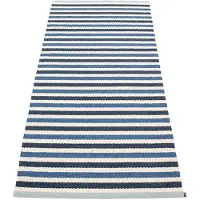 Pappelina , Teo matto 85x200 cm Denim/Dark Blue/Vanilla