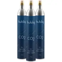 Bubliq Hiilihapotuspatruuna 450 grammaa, 3 kpl