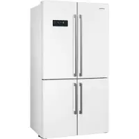 Smeg French Door jääkaappipakastin 92 cm, valkoinen