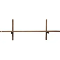 Andersen A Light Shelf hylly 90 x 21 x 35 cm, smoked
