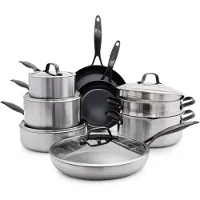 Greenpan Venice Pro Noir keittoastiasarja 13 osaa