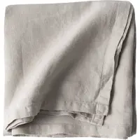 Tell Me More Pöytäliina pellavaa 175x175 cm Warm Grey