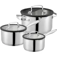 Dorre Karla kattilasetti 3 osaa Silver