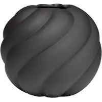 Cooee Design Twist ball maljakko 20 cm Black