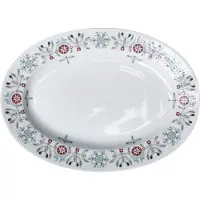 Rörstrand Swedish Grace Vinter -lautanen, ovaali, 32 cm