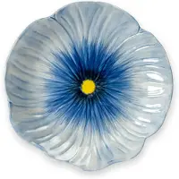 By On Plate Poppy - Blue - 21X20.5X3CM