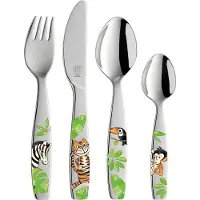 Zwilling Jungle lastenaterimet 4 osaa, ruostumatonta terästä