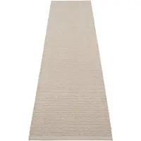 Pappelina Emm matto 70 x 300 cm Linen/Linen Metallic