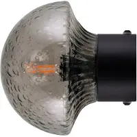 Globen Lighting Fungo kattovalaisin Ø16 cm Rök-svart