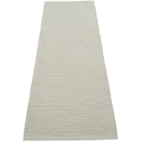 Pappelina Emm matto Sage/Linen Met. - Linen warp 70 x 240 cm