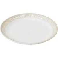 Knabstrup Keramik Colorit lautaset Ø22 cm Sand