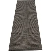 Pappelina Emm Matto 240x70 cm, black/linen