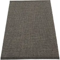 Pappelina Emm Matto 120x70 cm, black/linen