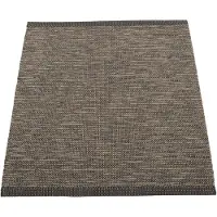 Pappelina Sam matto 70 x 90 cm Black/Walnut