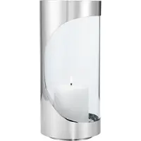 Georg Jensen Chrome contours hurricane kynttilälyhty 28 cm Ruostumaton teräs