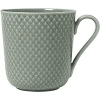 Lyngby Porcelæn Rhombe Earth muki 39 cl Moss