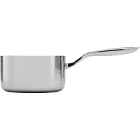Heirol Saucepan 16 Cm, 1.7 Liters Steely Classic Triply - Silver - 170 cl