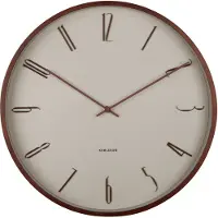 Karlsson seinäkello Scandia warm grey KA6014WG
