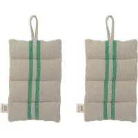 Oyoy living design Linu patalappu 2 kpl, vihreä