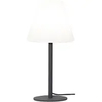 Valotorni Kreta pöytävalaisin ulkokäyttöön IP65 E27 60cm musta/valkoinen