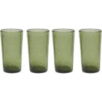 Oyoy living design Kuki Highball lasi 33 cl 4 kpl, vihreä