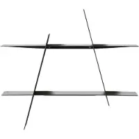 Andersen A-Shelf musta teräs, medium