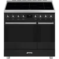 Smeg C92IPMB2 Induktioliesi Classic, mattamusta