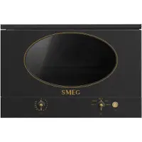 Smeg MP822NAO integroitava mikroaaltouuni, antrasiitti