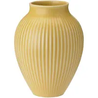 Knabstrup Keramik - Ripple Maljakko 27 cm Keltainen