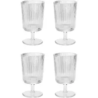 Stelton Pilastro Vinglas 0.18 L. 4 Stk Clear - Nude - 18 CL
