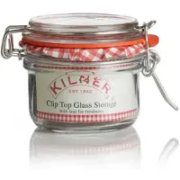 Kilner pyöreä purkki salpalla Kirkas, 125 ml