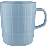Marimekko Tiiliskivi muki 2,5 dl, vaaleansininen/valkoinen