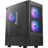 Gamdias Talos E3 MESH, Midi Tower, PC, Valkoinen, ATX, mikro ATX, Mini-ITX, 16 cm, 30 cm (16332-32403-30000-G)