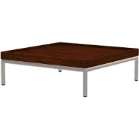 Houe , LEVEL Sohvapöytä 81x81 cm Bambu/valkoinen