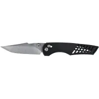 CRKT Definitive 3820 Stonewashed 154CM, Black G10, pocket knife, MJ Lerch design