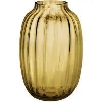 Holmegaard Primula Vase H25,5 - Yellow - H25.5CM