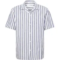 Selected Slhrelaxsun Shirt Ss Resort - Blue - M