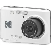 Kodak Pixpro FZ45 -digikamera, valkoinen