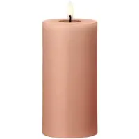 Ester & Erik LED-pöytäkynttilä 20 Rosy caramel, 15 cm