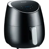 Severin FR 2445 Air-fryer XXL ilmafriteerauslaite 5 L Musta