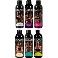 Magoon Eroottiseen Hierontaan Säilytettävä Tuoksuöljysetti 100 ml x 6 kpl