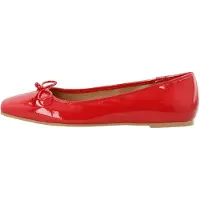 Bianco Biarose Karré Ballet Flat Faux Leather - Red - 38