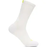 Hoka One One Unisex Clifton 10 Crew Run Sock White Urheilusukat L