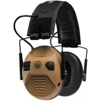 Beretta Electronic Earmuffs - Ruskeat Kuulevat kuulosuojaimet