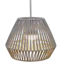 New Garden Conta LED-riippuvalaisin, ladattava, taupe Conta, himmennettävä, Alumiini/harmaa/sinkki, Synteettinen materiaali, Moderni