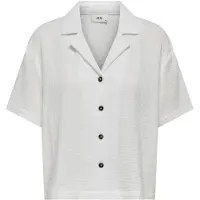 JDY Jdytheis Life 2/4 Loose Shirt Wvn Noos - White - S