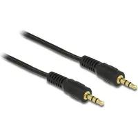 DeLOCK – Cable Audio DC jack 3.5 mm male / male 2.5 m (84001)