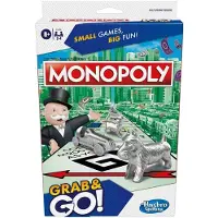 Hasbro Monopoly Grab & Go Matkapeli