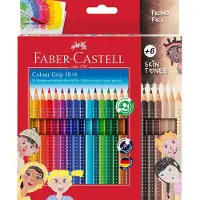 Faber-Castell Värikynät - 24 kpl. - Multi/Skin Äänet - - OneSize - Värityssarjat