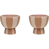 Oyoy Living Design Toppu Egg Cup - Pack Of 2 - Pink - 5X4.5CM